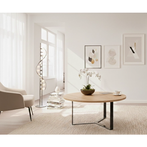 STOLIK KAWOWY z Drewna Litego  Dębowego - Jesionowego  STK-916